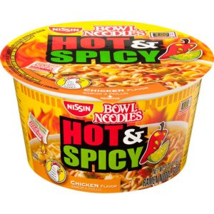 Bowl Noodles - Hot & Spicy Chicken Flavor - 6/3.27 oz