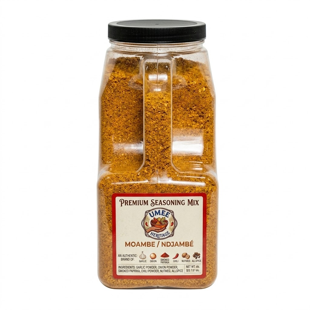 Moambe/Ndjambé Blend Authentic Central African Spice | Umee Heritage 5 lb pack of 4