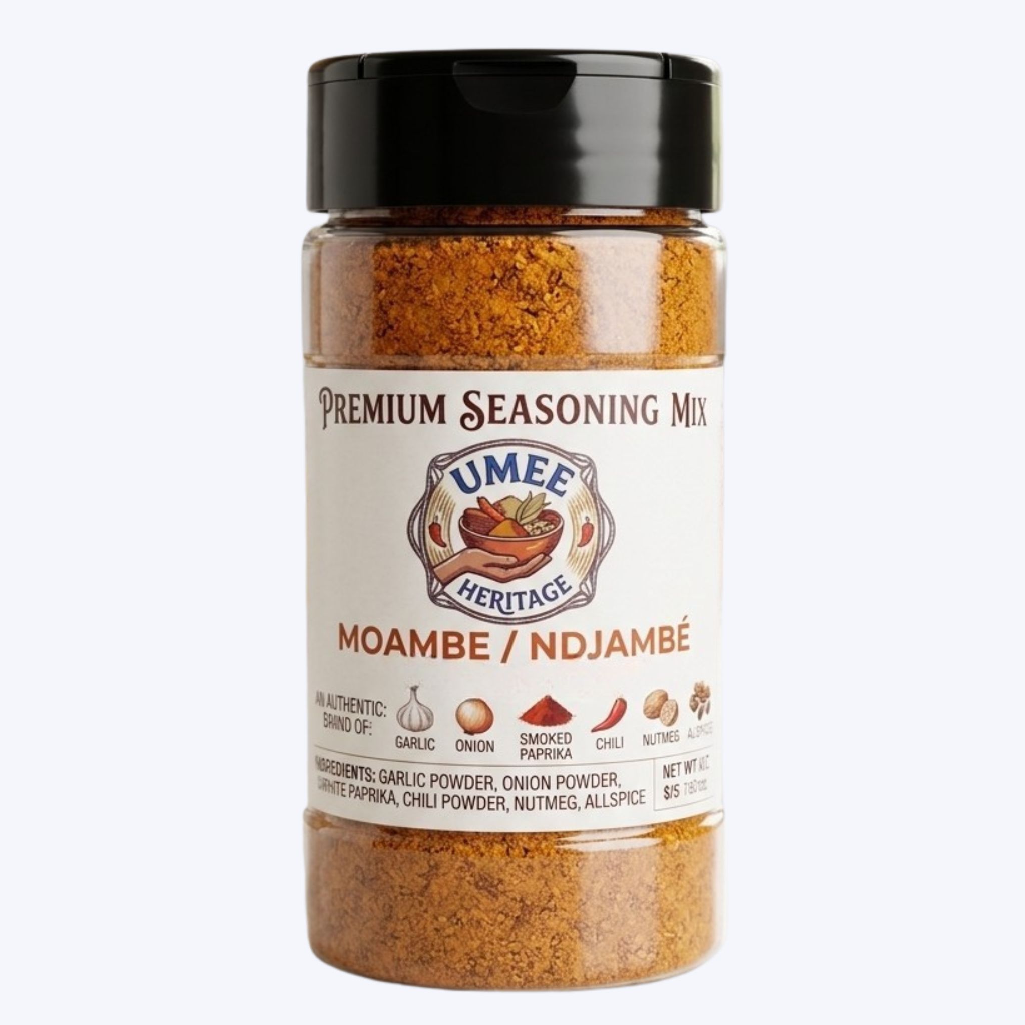 Moambe/Ndjamb&eacute; Blend Authentic Central African Spice | Umee Heritage 8 oz pack of 15