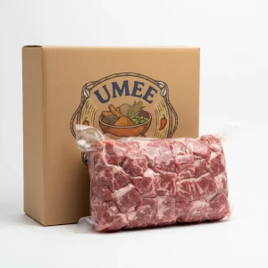 Umee Heritage Halal Certified Goat Cubes – 2 lb Bags – Box of 30 Bulk Wholesale Case