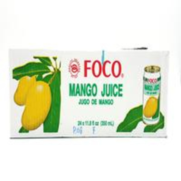 FOCO - Mango Juice Drink - 24/11.8 oz