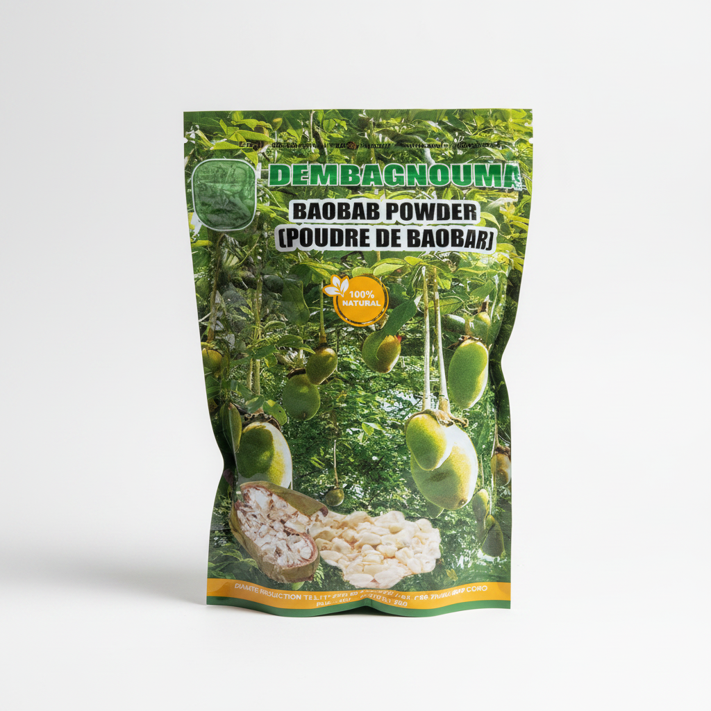 DembaGnouma 100% Pure Organic Baobab Powder (1 lb) &ndash; Wholesale Bulk Case of 50