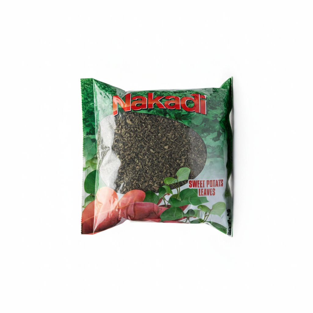 Nakadi Dried Sweet Potato Leaves (4 oz) &ndash; Wholesale Bulk Case of 25