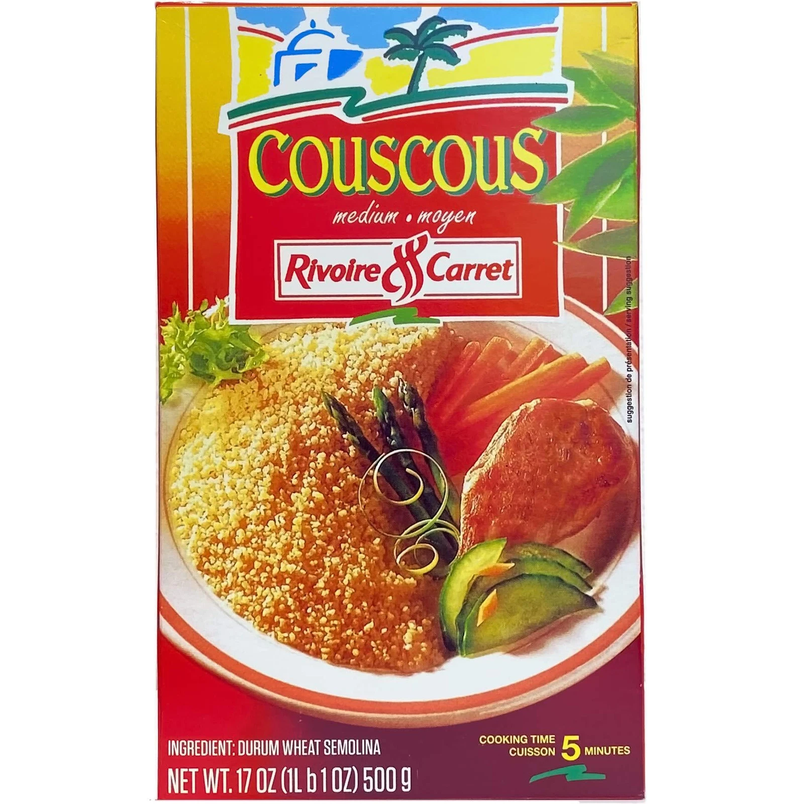 Rivoire & Carret Premium Medium Couscous &ndash; Wholesale 20 x 500g Bulk Case (10kg Total)