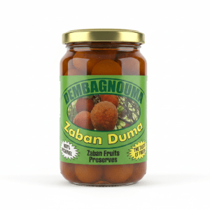 DembaGnouma Authentic West African Zaban Fruit Preserves (Madd / Maad) – Wholesale 12 x 16 oz Bulk Case