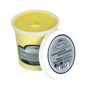 WHIPPED SHEA BUTTER - BLACK CASTOR OIL (FRESH FLOWER) - Pack of 12