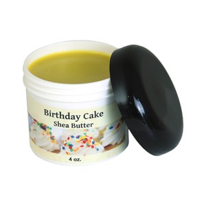 BIRTHDAY CAKE SHEA BUTTER - 4 OZ. - Pack of 12