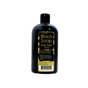 LIQUID BLACK SOAP/BODY WASH - 16 OZ. - Pack of 24