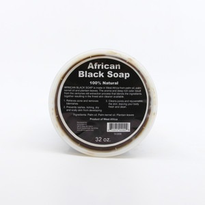 WEST AFRICAN BLACK SOAP PASTE: 32 OZ. - Pack of 24