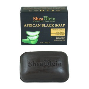 SHEA OLEIN: AFRICAN BLACK SOAP - 5 OZ. - Pack of 24