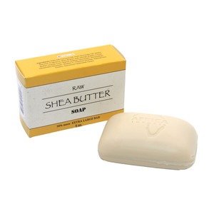 RAW SHEA BUTTER SOAP - Pack of 12